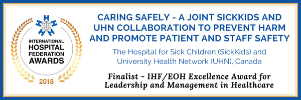 Graphic that announces the award covered in this story.