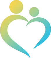 Icon showing two figures forming a heart.