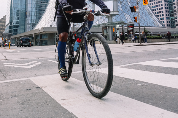 Bike on a road