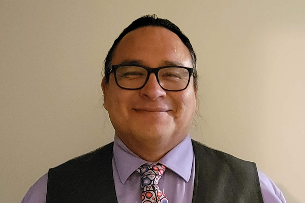 Close up photo of Bryant Peters.