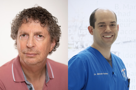 Headshots of Drs. Steven Schwartz and Michael Sauthier